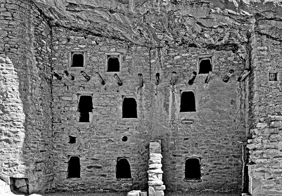 Manitou Cliff Dwellings Study 10a Photograph by Robert Meyers-Lussier