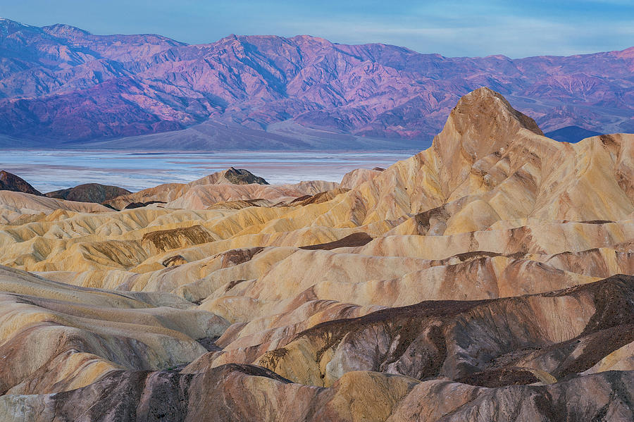Manly Beacon From Zabriskie Point Photograph by Jeff Foott