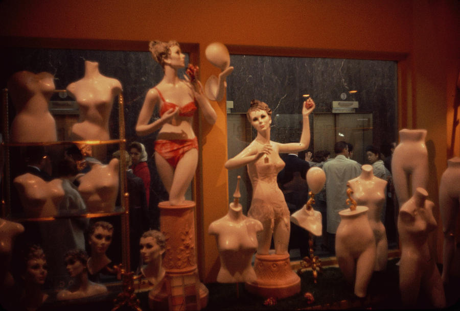 New York City Photograph - Mannequin Window Display by Walter Sanders