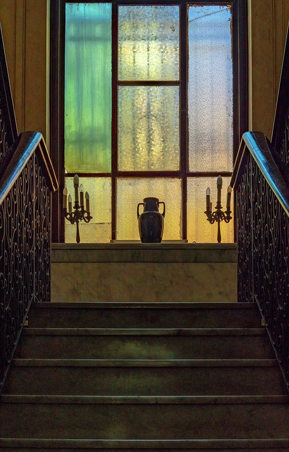 Mansion Window Photograph by Tom Singleton