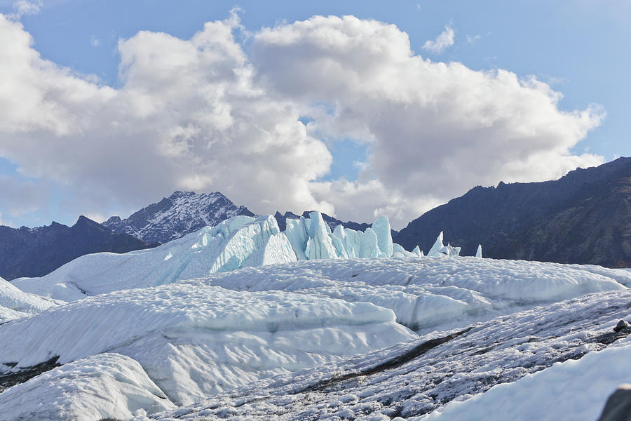 Mantanuska Glacier Alaska Photograph by Clearstockconcepts
