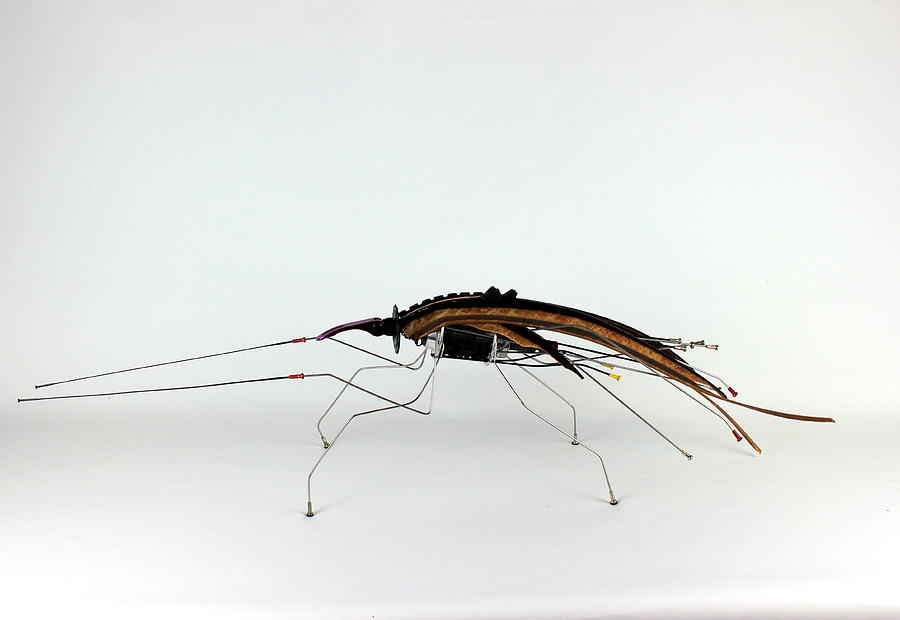 Bicycle Hub Sculpture - Mantis by Michael Ediza Bicycle Hub Sculpture - Mantis by Michael Ediza
