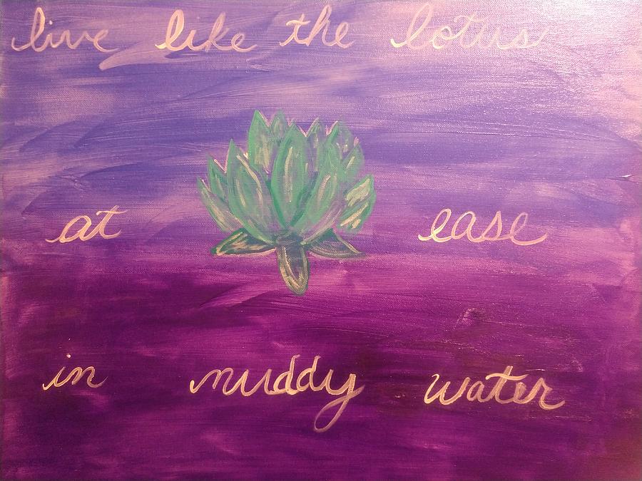 Mantra Painting by April Clay