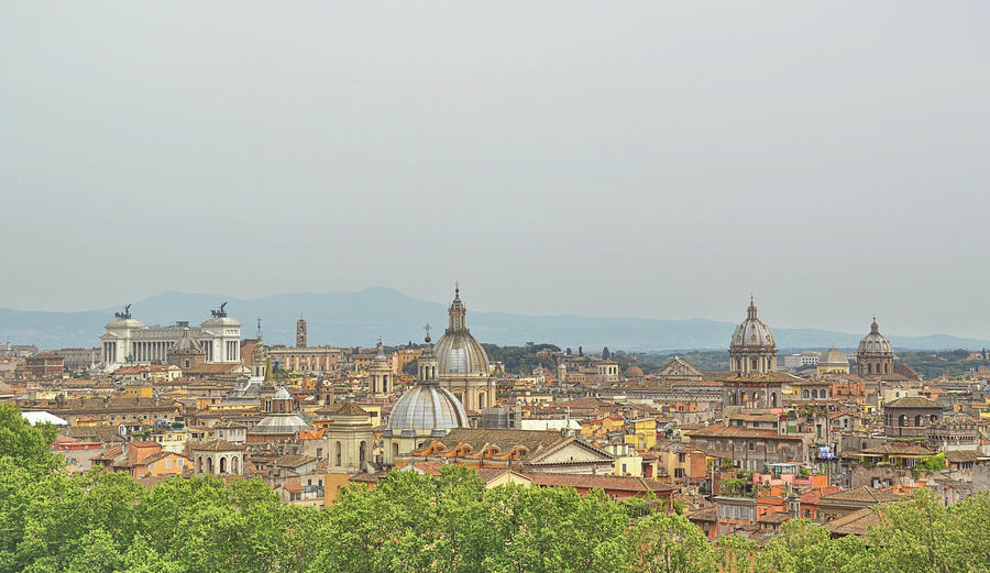 Many Domes Of Rome Photograph by Jamart Photography