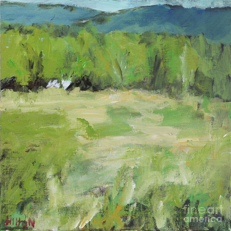 New Mexico Painting - Manzanita Homestead by Hilton McLaurin New Mexico Painting - Manzanita Homestead by Hilton McLaurin