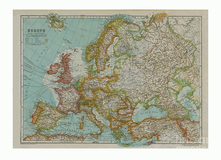 Vector Map Europe Drawing Grey Marker Stock Vector (Royalty Free) 407012662  | Shutterstock