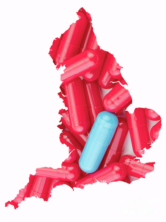 Map Of The Uk Made Of Medication Photograph by Science Photo Library Map Of The Uk Made Of Medication Photograph by Science Photo Library