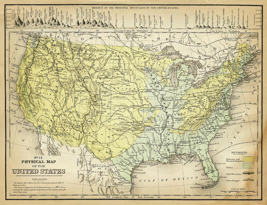 Map Of Usa 1867 by Thepalmer