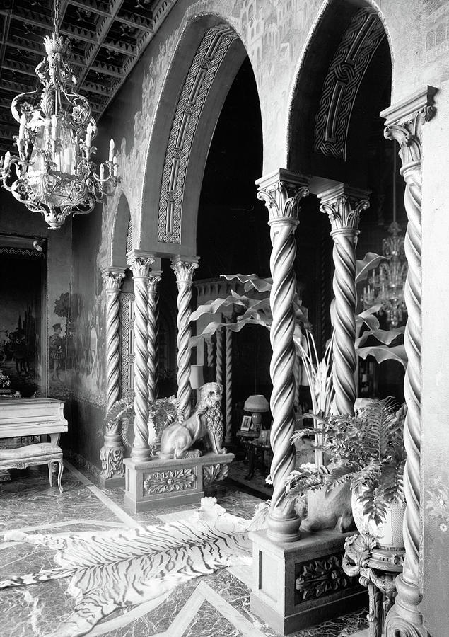 Mar-a-lago, Entrance To Loggia, 1967 Photograph by Science Source