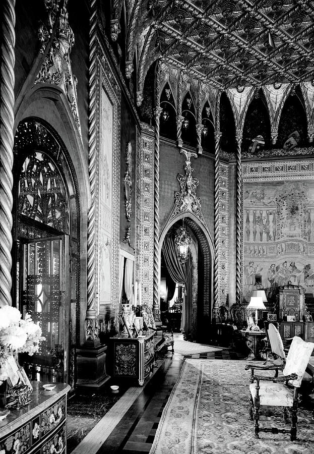 Mar-a-lago, Living Room, 1967 Photograph by Science Source