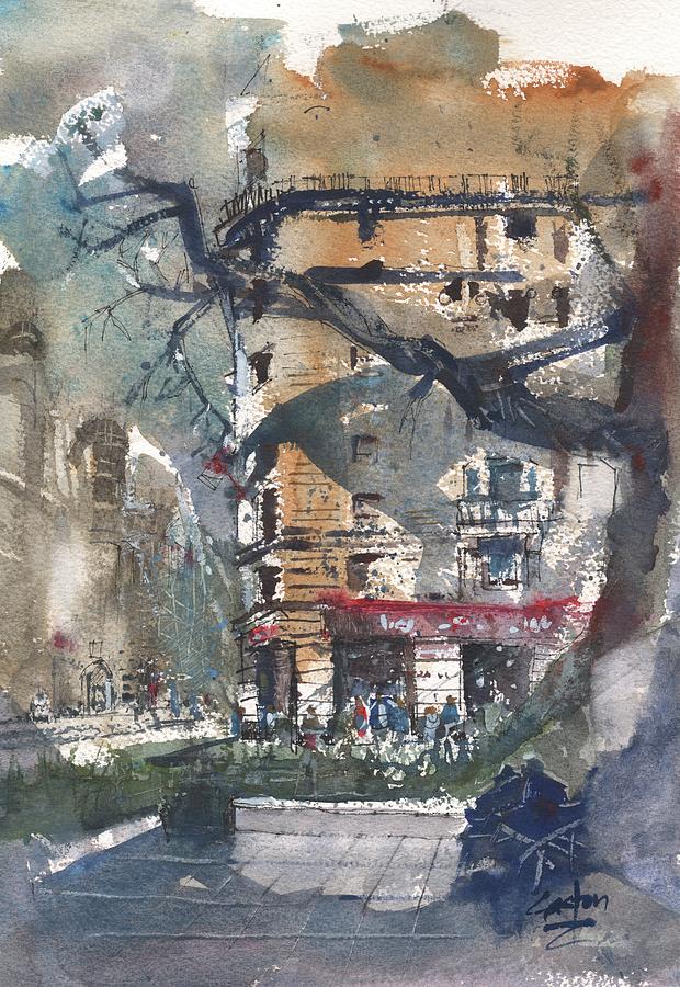 Architecture Painting - Marble Arch by Gaston McKenzie