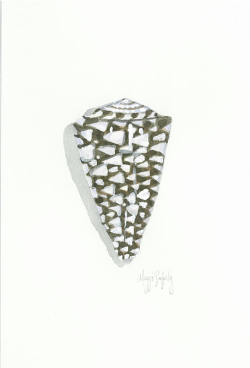 Marble Cone Painting by Maggii Sarfaty