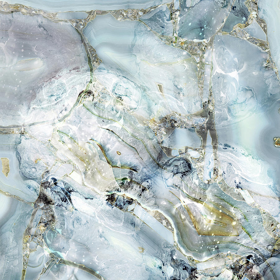 Abstract Mixed Media - Marble by Jacky Gerritsen
