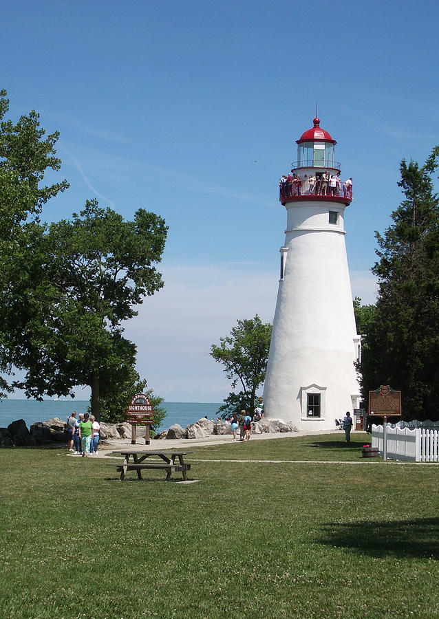 Marblehead Lighthouse Photograph by Becky Linhardt - Pixels