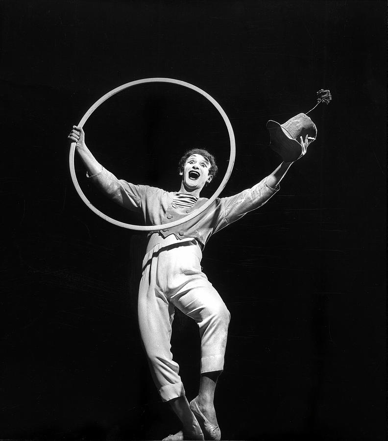 Marcel Marceau Photograph by Gjon Mili