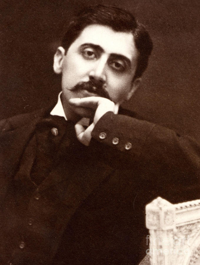 Portrait Photograph - Marcel Proust, French novelist by French School