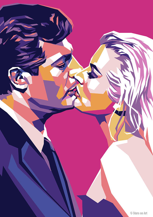 Hollywood Digital Art - Marcello Mastroianni and Anita Ekberg by Movie World Posters