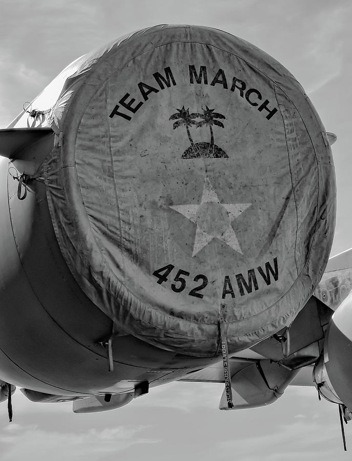 March Air Force Engine Cover Photograph by Norma Brandsberg