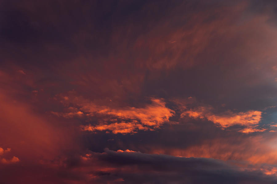 March Sunset Sky Magic 2 Photograph by Jenny Rainbow