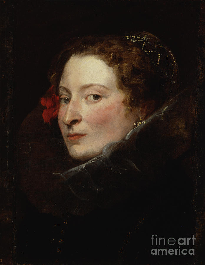 Marchesa Elena Grimaldi-cattaneo, C.1622-23 Painting by Anthony Van Dyck
