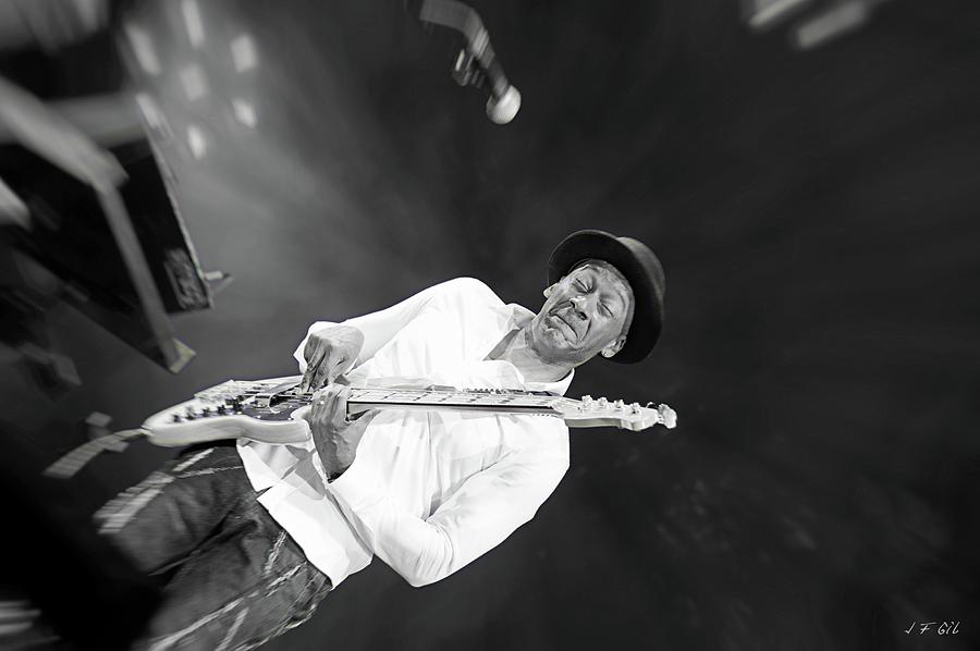 Marcus Miller - B W Photograph by Jean Francois Gil