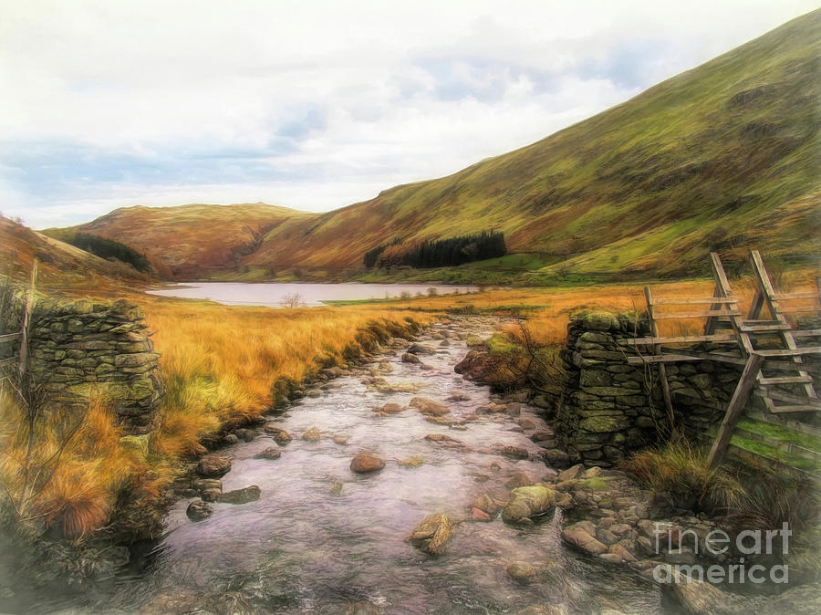Mardale Beck Into Haweswater Mixed Media