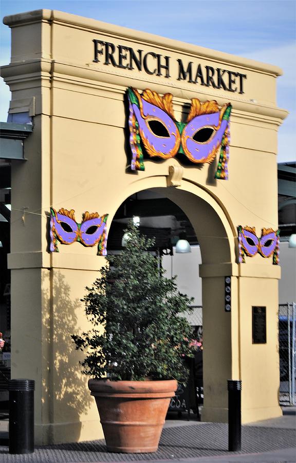 Mardi Gras And The French Market In New Orleans Photograph by Michael Hoard