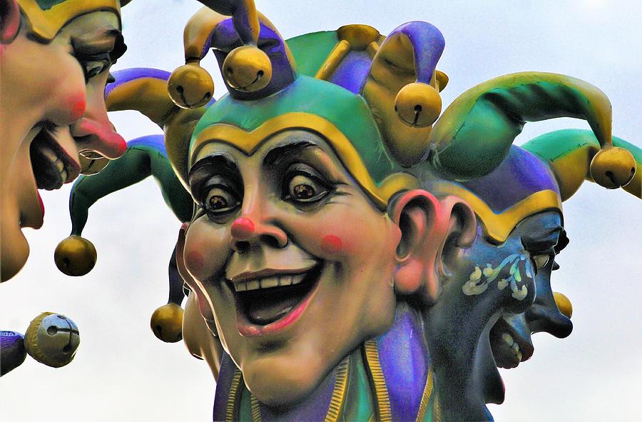 Mardi Gras Court Jesters 2019 New Orleans Photograph by Michael Hoard