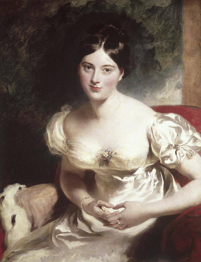 Margaret, Countess Of Blessington Drawing by Artist - Thomas Lawrence ...