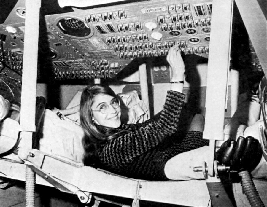 Margaret Hamilton, American Computer Photograph by Science Source