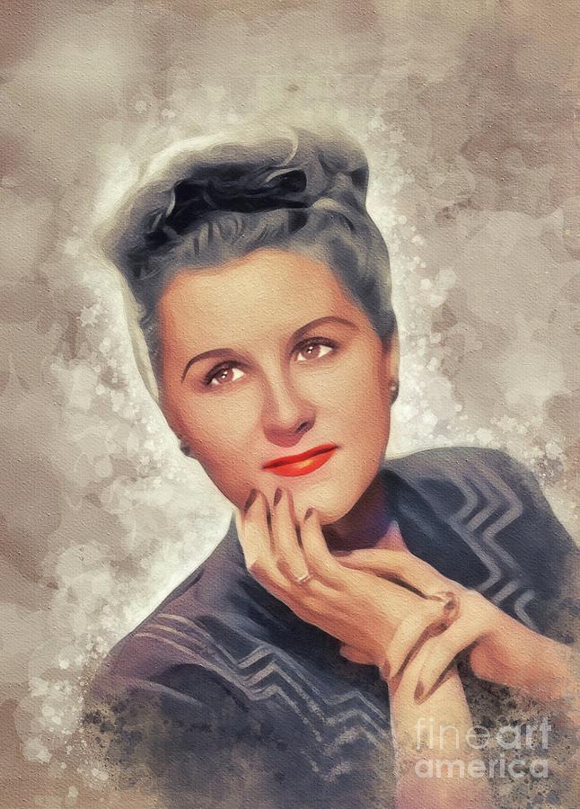 Margaret Whiting, Music Legend Painting by Esoterica Art Agency | Fine ...