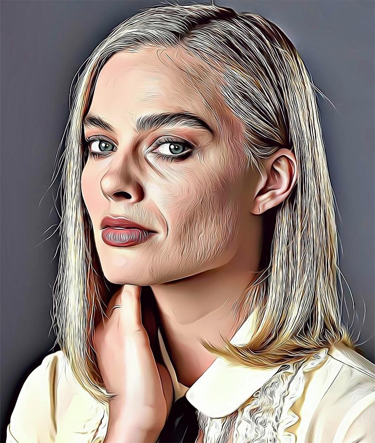 Margot Robbie Art