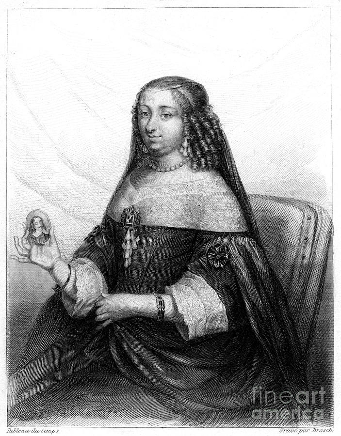 Marguerite Of Lorraine, Duchess Drawing by Print Collector