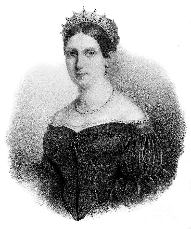 Maria Antonietta, Princess Of Sicily Drawing by Print Collector