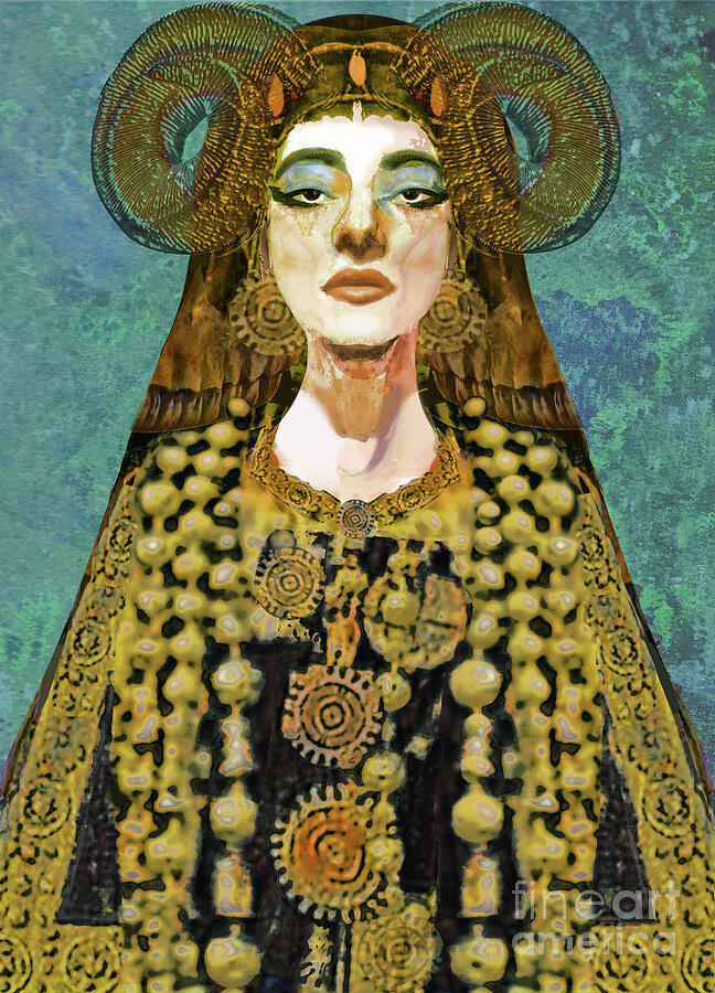 Queen Digital Art - Maria Callas, 2023 Digital by Neale Osborne