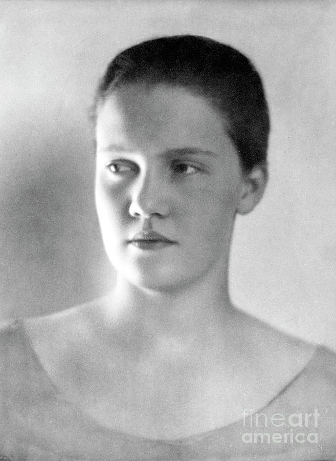 Maria Orozco Romero, Mexico City, C.1925 Photograph by Tina Modotti