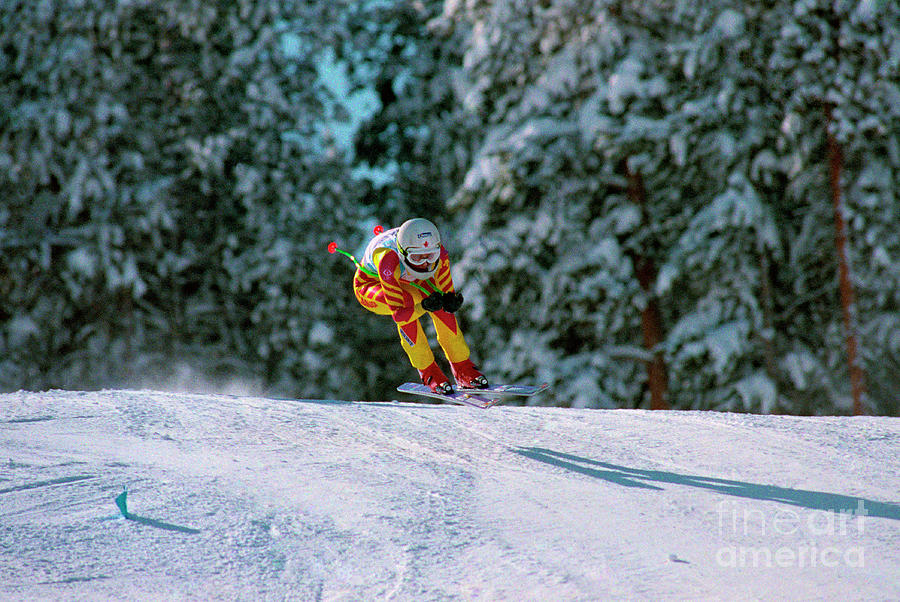 Maria Walliser At World Alpine Ski Photograph by Bettmann