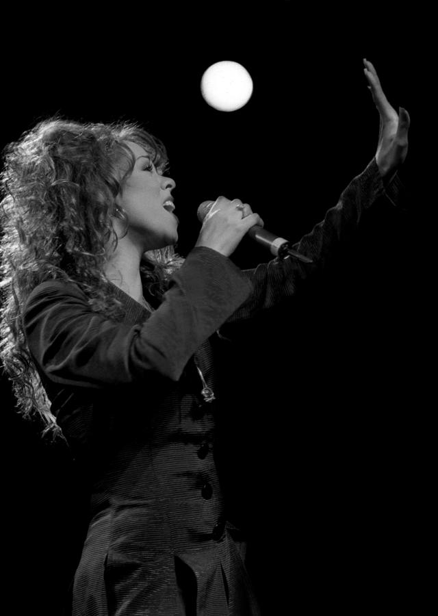 Mariah Carey Photograph - Mariah Carey Live In Concert by Raymond Boyd