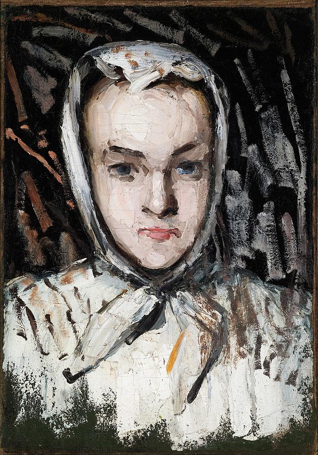 Paul Cezanne Painting - Marie Cezanne, The Artists Sister by Paul Cezanne