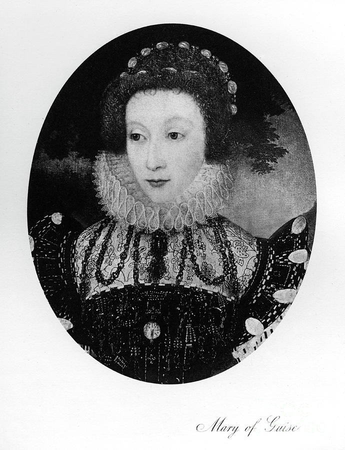 Marie De Guise, Queen Consort Of James by Print Collector