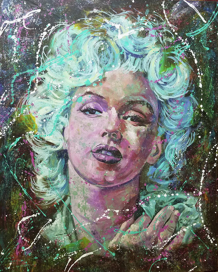 Marilyn #1 Painting by Shawn Conn