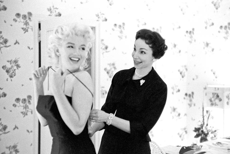 Marilyn Goetz Help Dressing Photograph by Michael Ochs Archives