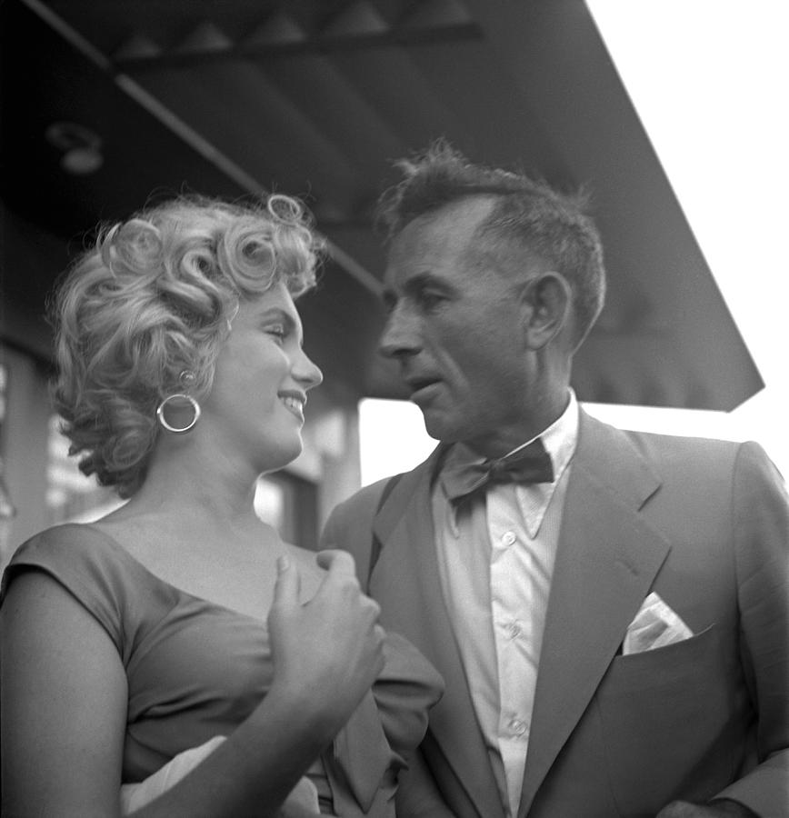 Marilyn Monroe And Earl Theisen Photograph by Earl Theisen Collection