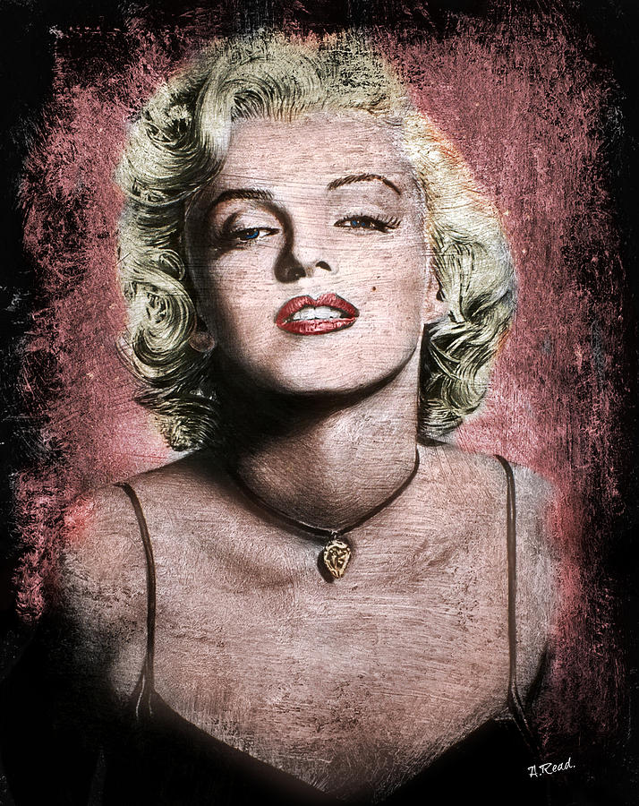 Marilyn Monroe Painting by Andrew Read
