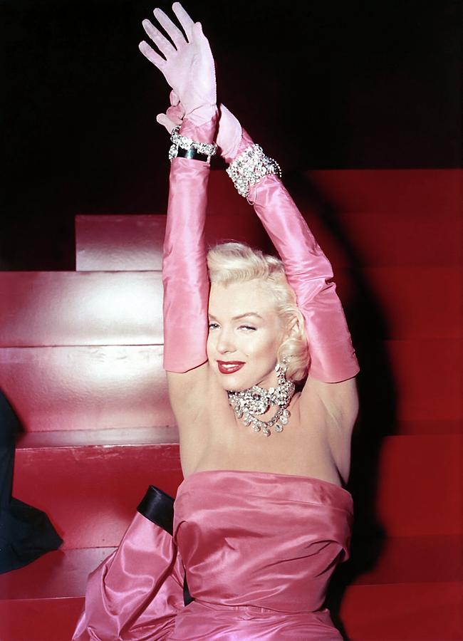 MARILYN MONROE in GENTLEMEN PREFER BLONDES -1953-. Photograph by Album