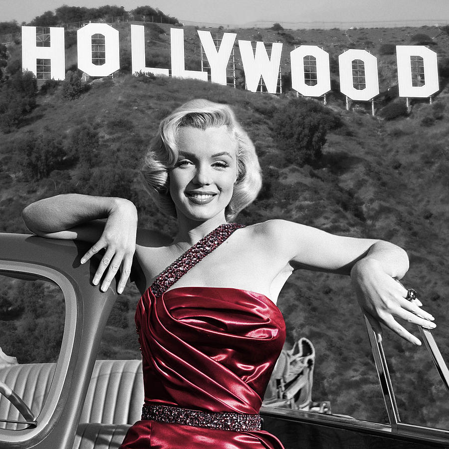 Marilyn Monroe In Hollywood Photograph by Frank Worth - Pixels
