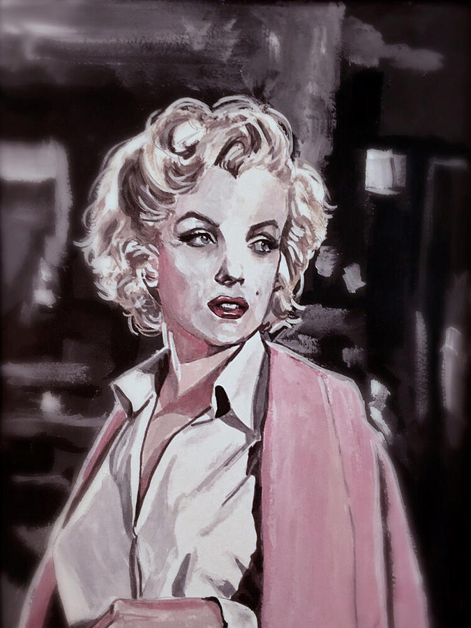 Marilyn Monroe Painting by Joel Tesch