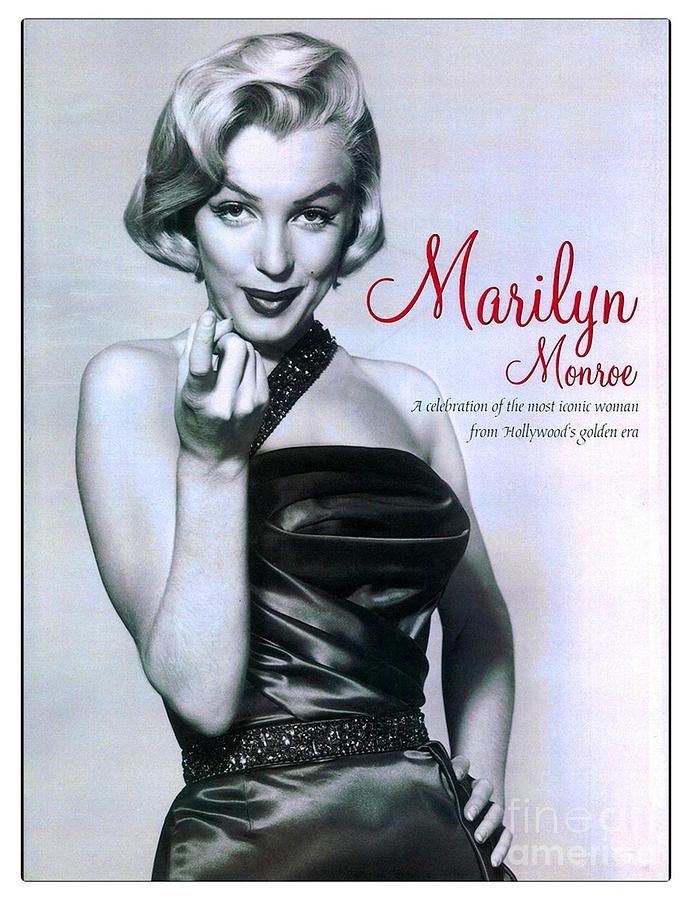 Marilyn Monroe Poster Digital Art by Steven Parker