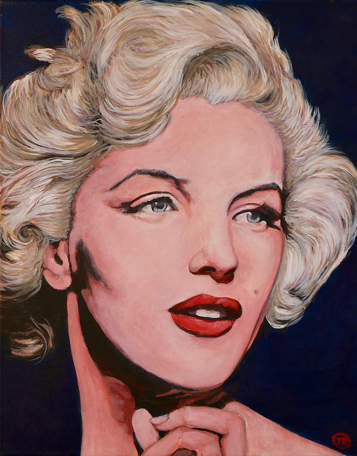 Marilyn Monroe Painting by Tom Roderick