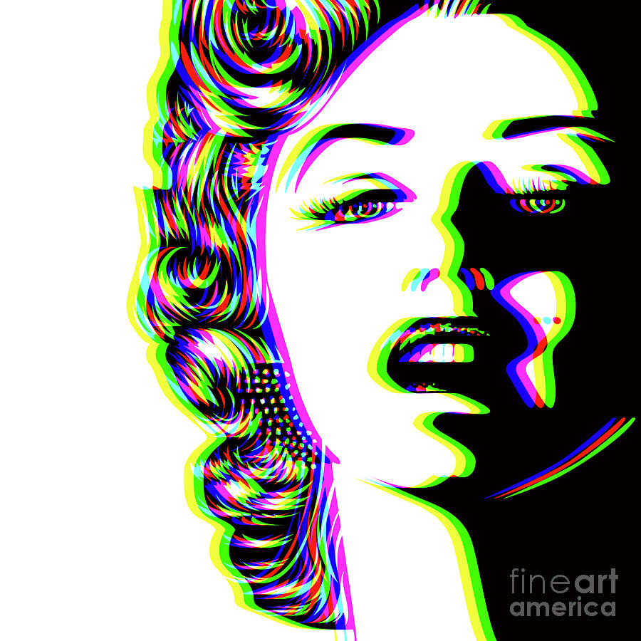 Marilyn01-5 Digital Art